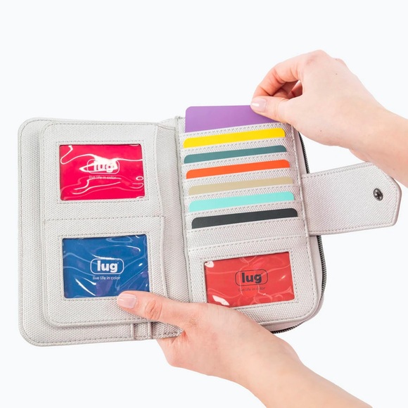 LUG Foxtrot Matte Luxe VL Wristlet Wallet NWT - Picture 15 of 16